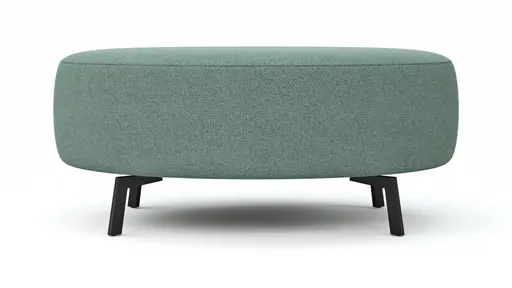 Hocker Morela - Stoff, Petrol