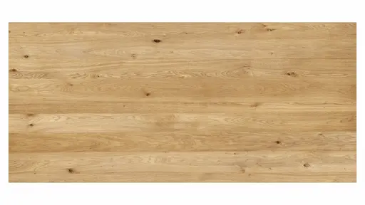 Esstisch Flore - LB ca. 260x120 cm, Wildeiche massiv, natur geölt