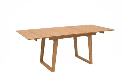 Esstisch - ausziehbar, LB ca. 150x90 cm, Eiche massiv