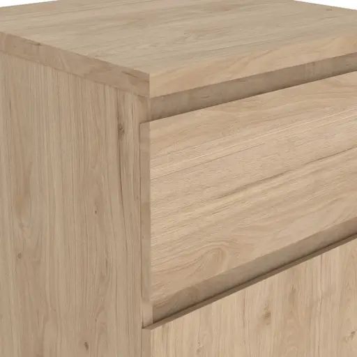 Nachtkonsole- B ca. 40 cm, Eiche Dekor