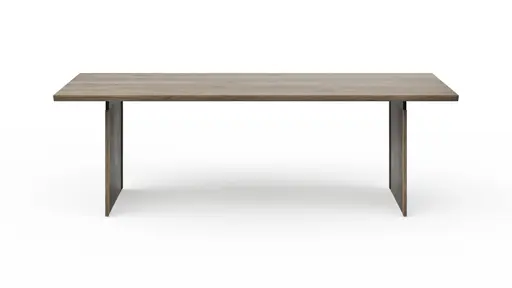 Esstisch Bakersfield - LB ca. 240x100 cm, Asteiche massiv, barrique