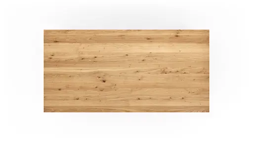 Esstisch Farmingdale - ausziehbar, Platte mit schräger Kante, LB ca. 180x90 cm, Eiche massiv, geölt