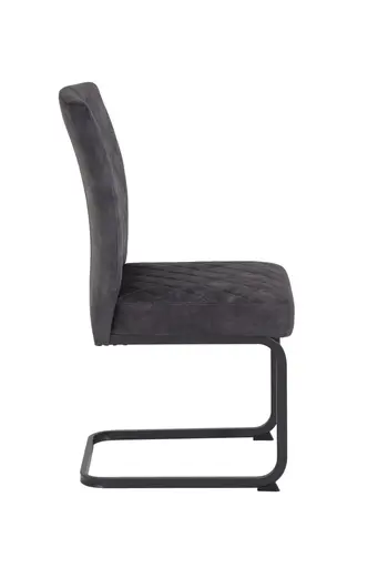 Freischwinger - Stoff, Anthrazit