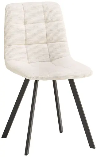 Stuhl - Stoff, Beige