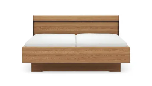 Bett Lenoso - Liegefläche ca. 180x200 cm, Eiche Nachbildung