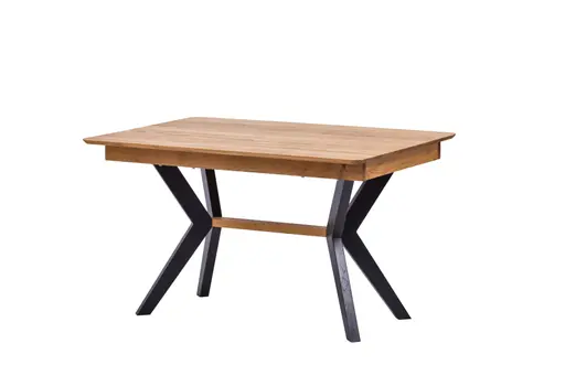 Esstisch - ausziehbar, LB ca. 180x90 cm, Eiche massiv