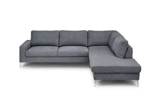 Ecksofa CALM 2.0 - 2,5-Sitzer mit Ecke rechts, Stoff, Anthrazit