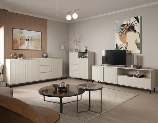 Sideboard - B ca. 212 cm, Kaschmir