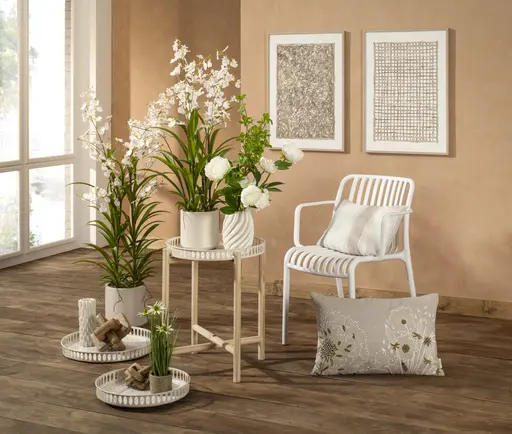 Deko-Kissen - BL ca. 60x39 cm, Beige