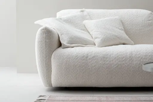 Sofa Till - 3-Sitzer, Stoff, Offwhite