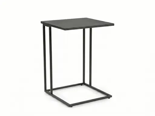 Beistelltisch - LB ca. 43x38 cm, Anthrazit