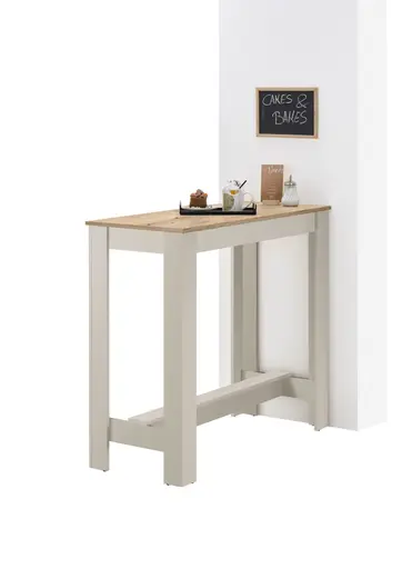 Bartisch - LB ca. 115x50 cm, Evoke Eiche Nachbildung, Kaschmir