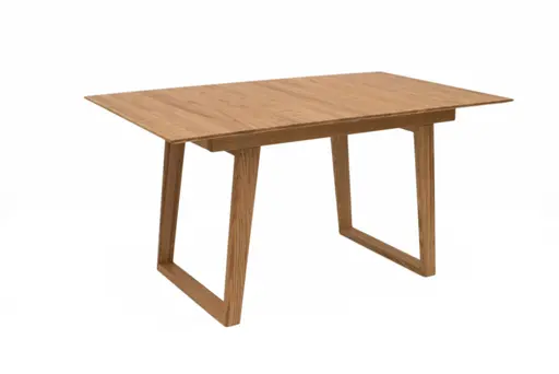 Esstisch - ausziehbar, LB ca. 150x90 cm, Eiche massiv
