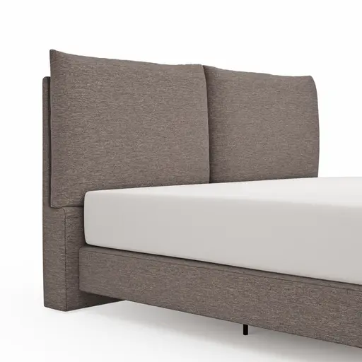 Boxspringbett Alpin - Liegefläche ca. 180x200 cm, Stoff, Anthrazit