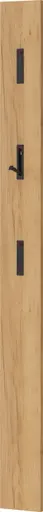 Garderobenpaneel - B ca. 15 cm, Navarra Eiche Nachbildung