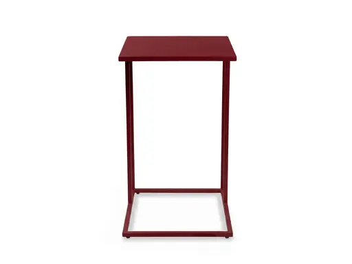 Beistelltisch - LB ca. 43x38 cm, Bordeauxrot