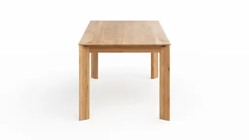 Esstisch Saratoga - ausziehbar, LB ca. 200x95 cm, Wildeiche massiv, natur geölt