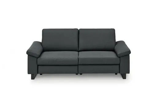 Sofa CALM PLUS 2.0 - 3-Sitzer, Relaxfunktion teilmotorisch, Stoff, Anthrazit