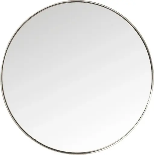 Wandspiegel- D ca. 100 cm, Spiegel, Edelstahl poliert