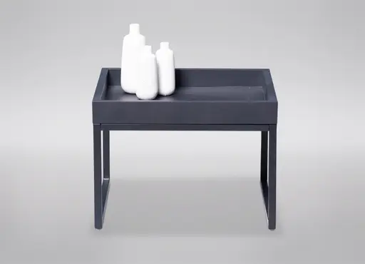 Couchtisch - LB ca. 49x49 cm, Schwarz