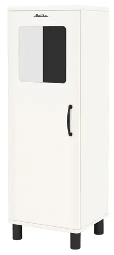 Kommode - B ca. 50 cm, Weiß