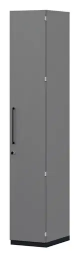 Aktenelement - B. ca. 40 cm, Melamin, Mittelgrau