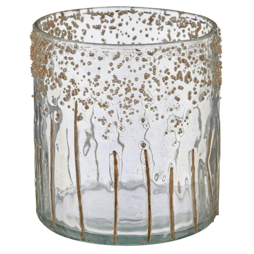 Windlicht - DH ca. 8x9 cm, Transparent