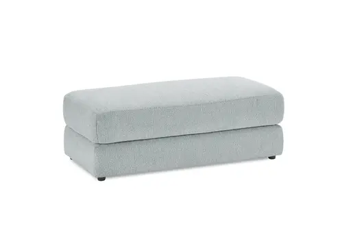 Hocker JOVIN - Stoff, Aqua