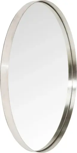 Wandspiegel- D ca. 100 cm, Spiegel, Edelstahl poliert