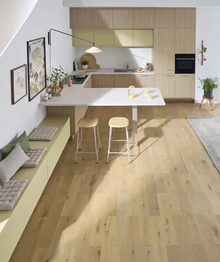 L-Küche 51.230 GL 3 525, holzfarben