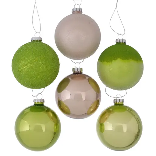 Weihnachtskugel - Ø ca. 8 cm, Grün