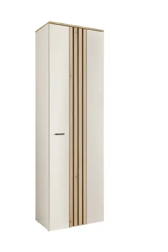 Garderobenschrank - B ca. 60 cm, Kaschmir, Evoke Eiche Nachbildung