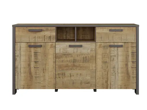 Sideboard FEA- Mango, Grau