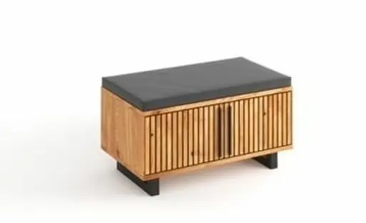 Garderobenbank- Eiche furniert