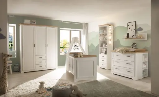 Kleiderschrank - B ca. 164 cm, Anderson Pine Nachbildung, Artisan Eiche Nachbildung