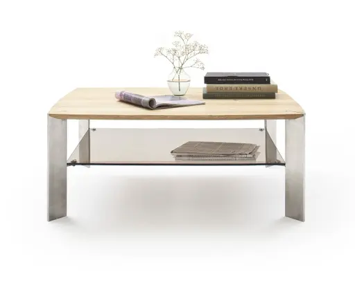 Couchtisch - LBH ca. 120x70x41 cm, Asteiche massiv