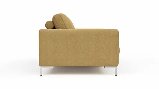 Sofa Solano - 3-Sitzer, Stoff, Honiggelb