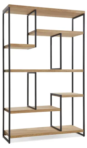 Regal Farmingdale - Eiche massiv, legno