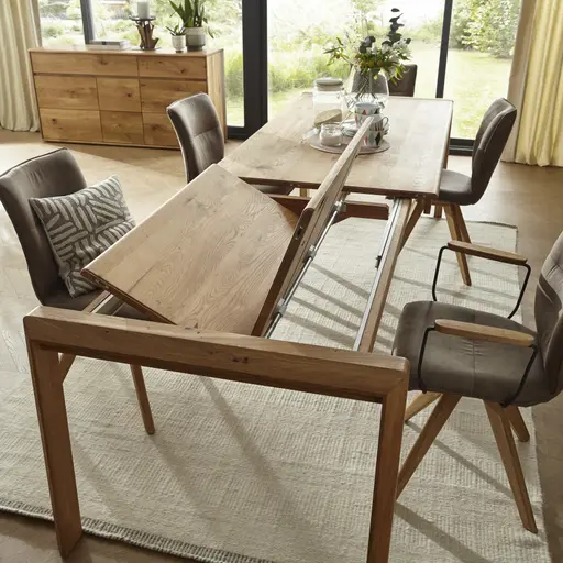 Esstisch Middleton - ausziehbar, LB ca. 200x95 cm, Asteiche massiv