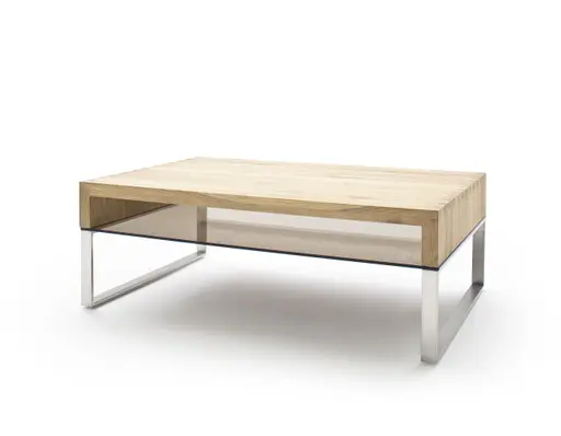 Couchtisch - LBH ca. 110x70x39 cm, Asteiche massiv