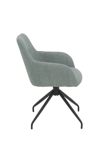 Armlehnstuhl - drehbar, Stoff, Mint