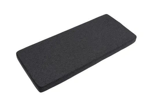 Sitzkissen - Stoff, Grau