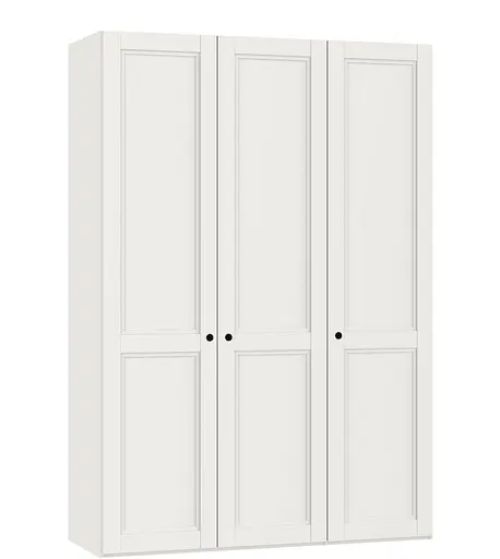 Drehtürenschrank JOIN IT- B ca. 152 cm., Cremeweiss, Weiss