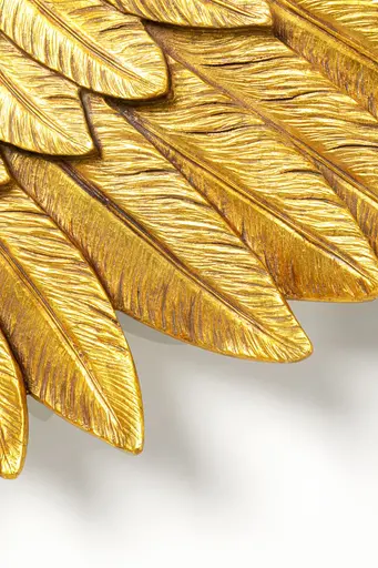 Wandobjekt- Engel, Weiß, Gold