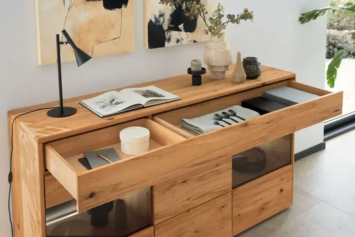 Sideboard - Astbuche massiv