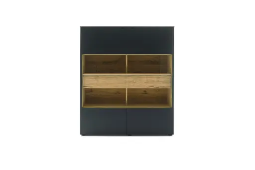 Highboard - Lack matt Anthrazit