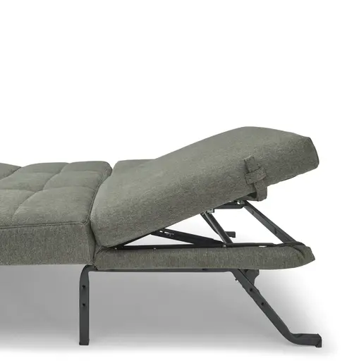 Funktionssofa EASY Optik B - 2-Sitzer, 155 cm inkl. Schlaffunktion, Stoff, Grün