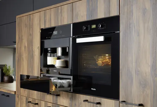 Inselküche 53.190 GL 1 519, Onyxschwarz matt