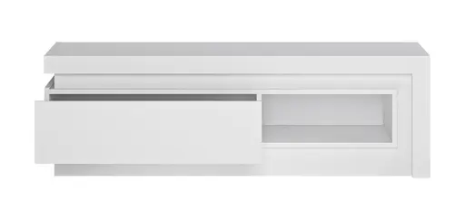 TV-Unterteil - mit Beleuchtung, Weiß