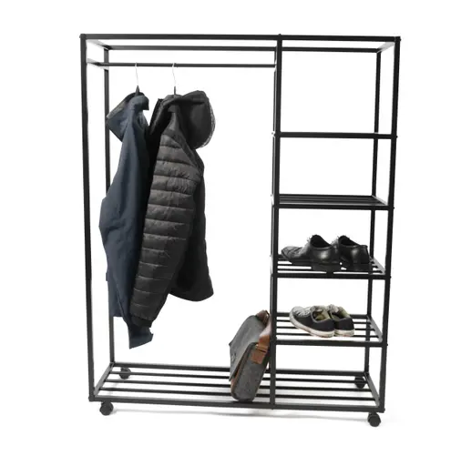 Garderobe MARISSA - Metall schwarz